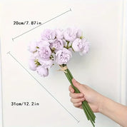 Rosas Artificiais IzaraFlores Édition Royale – Peônias Imperiais de Seda