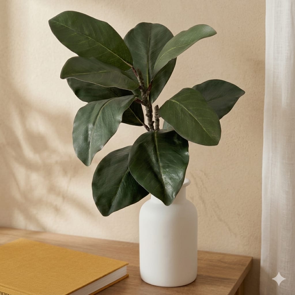Folha Artificial Verde 55cm Premium Izara Edition