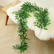 Guirlanda de Ruscus Italiano em Seda