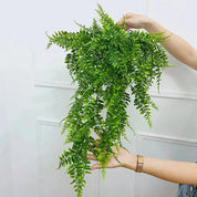 Planta Artificial Pendente Samambaia 80cm —  Luxo Natural | Izara Flores