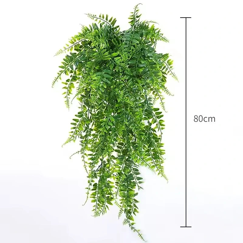 Planta Artificial Pendente Samambaia 80cm —  Luxo Natural | Izara Flores