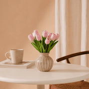 Tulipas Artificiais Premium Rosa