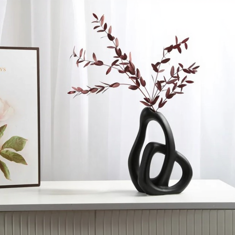 Vaso Cerâmica Contemporâneo Artístico