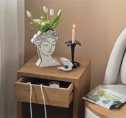 Vasos de ceramica decorativo Maison Théra em ambiente sofisticado