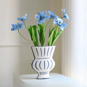 Vasos de ceramica decorativo Maison Aurelian em ambiente elegante e sofisticado