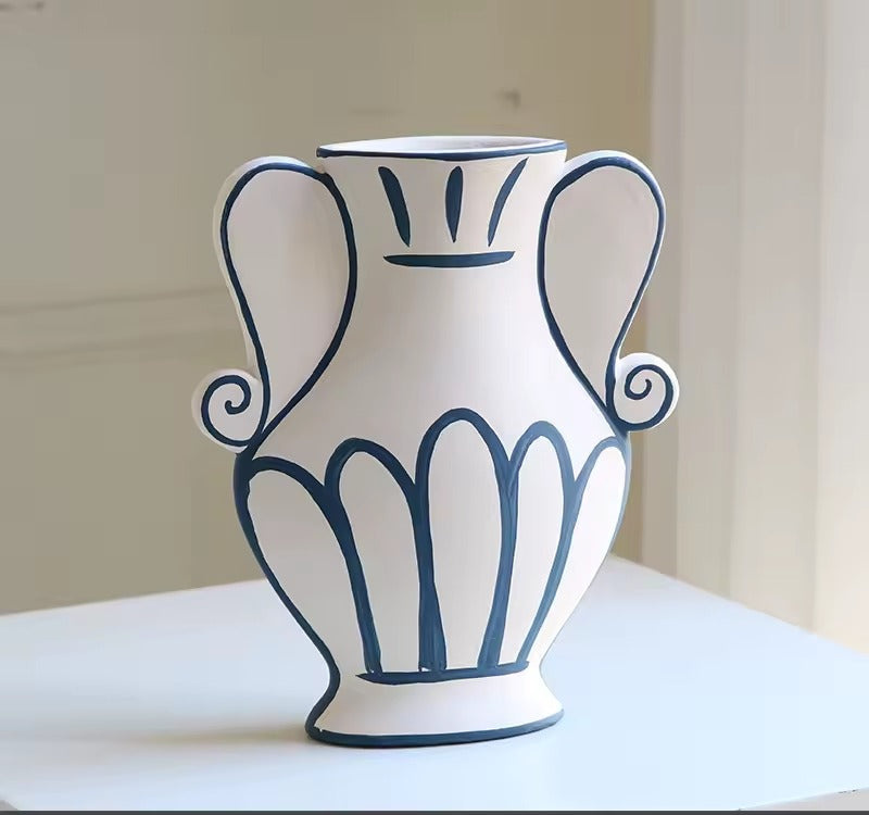 Vasos de ceramica escultural artesanal Maison Eirene – IzaraFlores