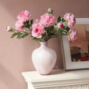 vasos de vidro nevoa rosa vintage eclat decoracao elegante